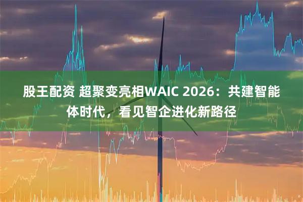股王配资 超聚变亮相WAIC 2026：共建智能体时代，看见智企进化新路径